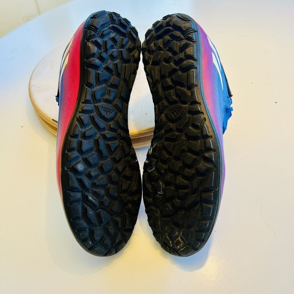 Adidas Messi 16.3 TF Men's Size 5 Blue White Soccer Cleats BB5647 - Picture 2 of 5